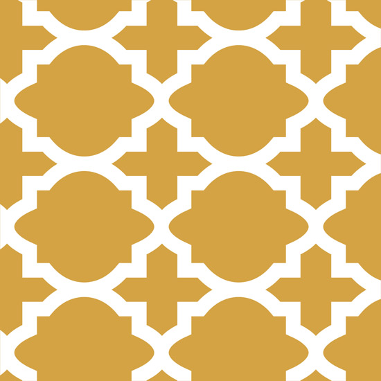 Meknes Wall Painting Stencil